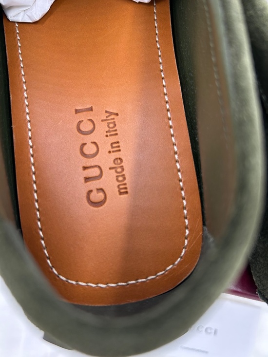 *****************Men’s Gucci Jordy Guccissima Suede Driver Loafers main image 6